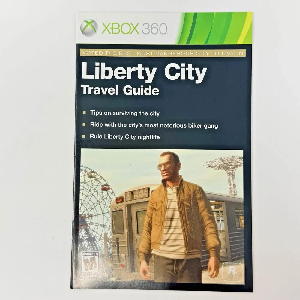 Grand Theft Auto IV Complete Edition Xbox 360 Rockstar Complete CIB Map Tested